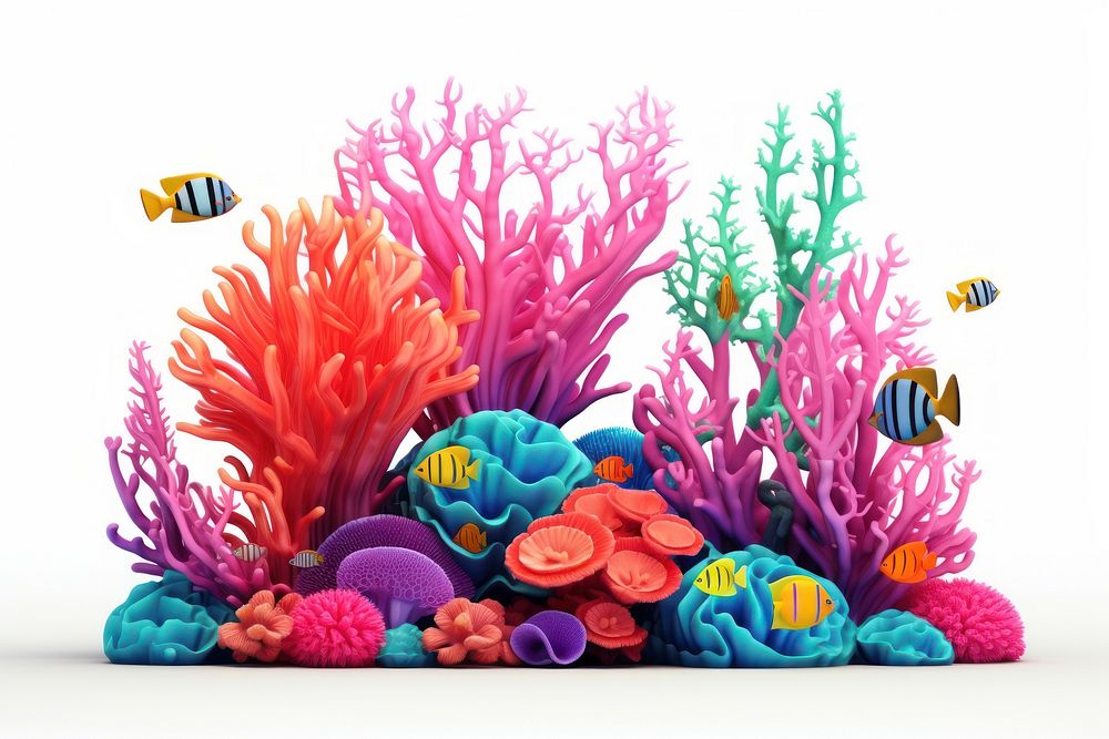 Aquarium nature fish reef. AI generated Image by rawpixel.