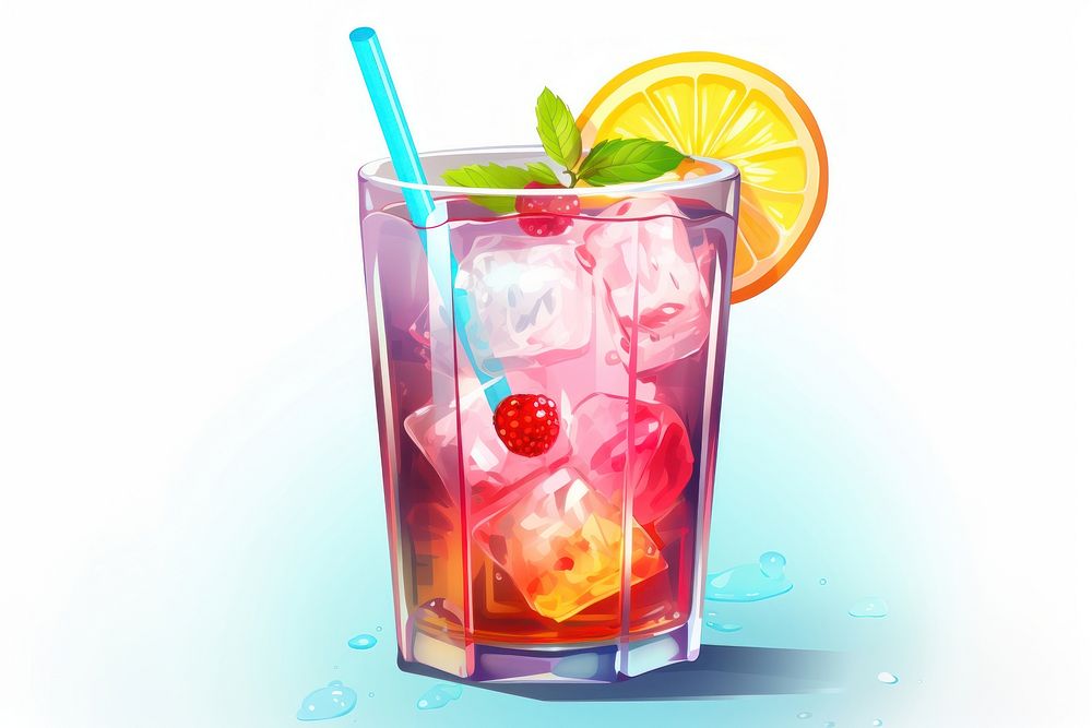Cocktail beverage mojito drink. AI generated Image by rawpixel.