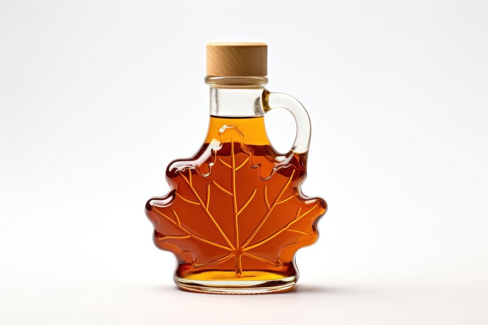 Maple syrup perfume bottle maple. AI generated Image by rawpixel.