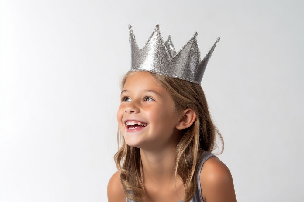Crown tiara child girl. AI generated Image by rawpixel.