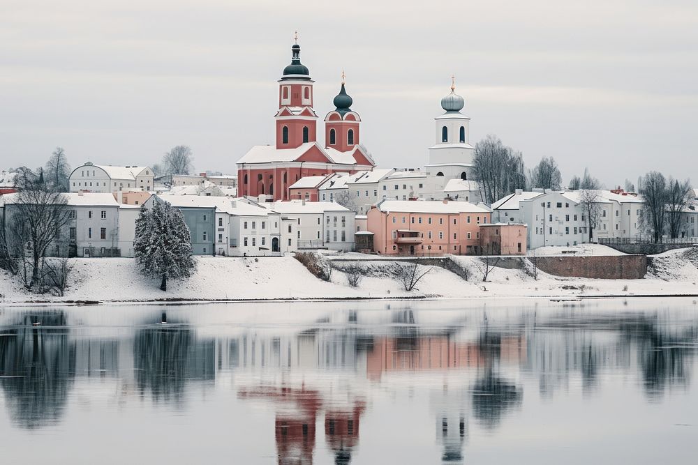 Architecture cityscape building outdoors. AI generated Image by rawpixel.