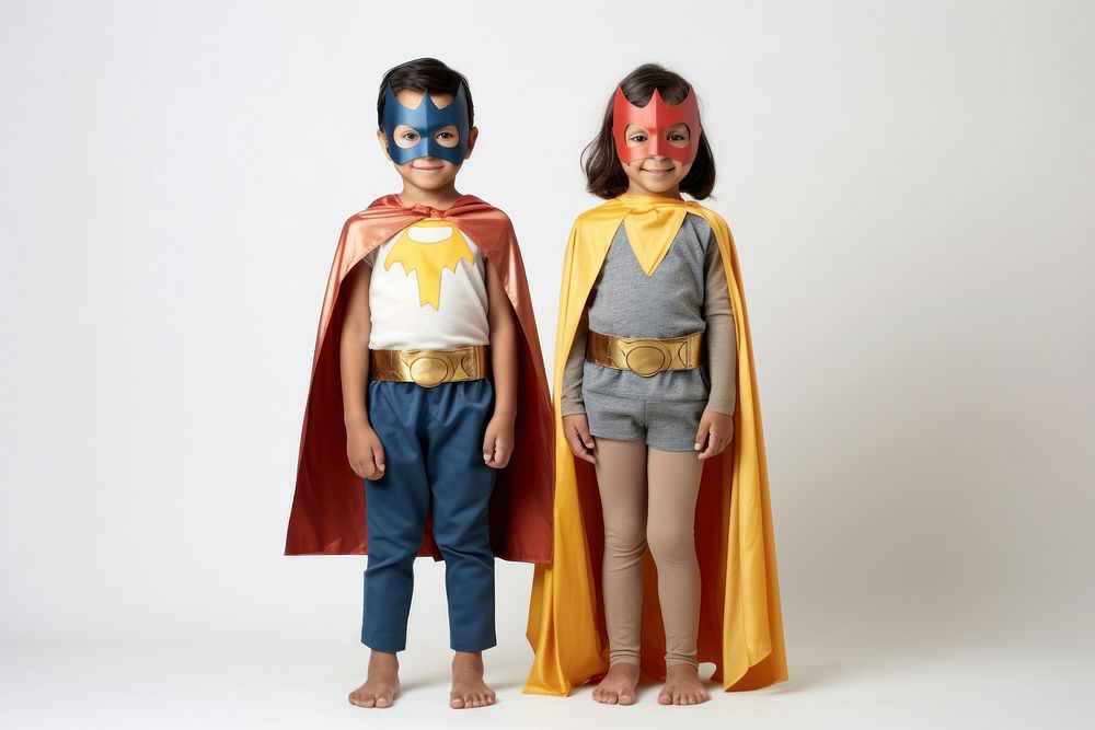 Superhero costume child toy. AI generated Image by rawpixel.