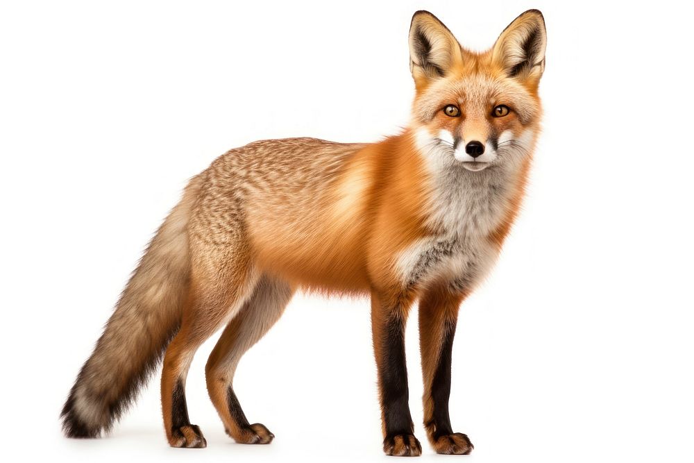 Red fox wildlife animal mammal. AI generated Image by rawpixel.
