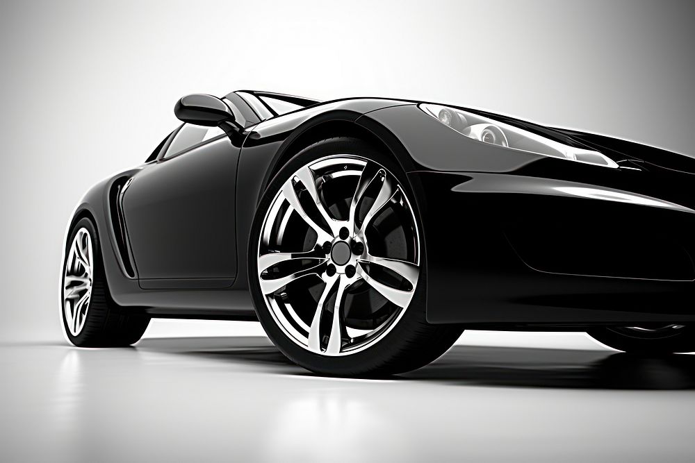 Wheel car vehicle tire. AI generated Image by rawpixel.