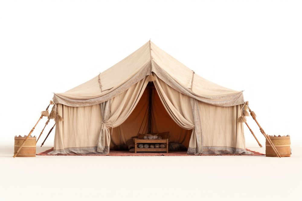 Tent architecture absence built structure. AI generated Image by rawpixel.