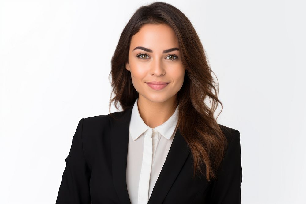 Lawyer portrait female adult. AI generated Image by rawpixel.