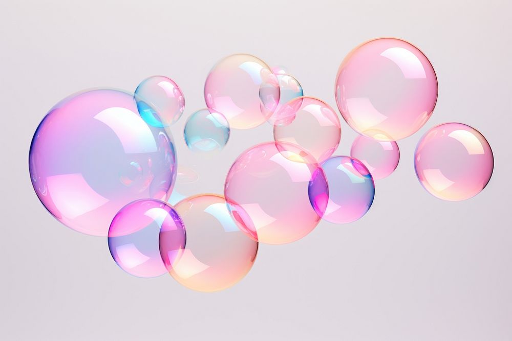 Bubble sphere lightweight transparent. AI generated Image by rawpixel.