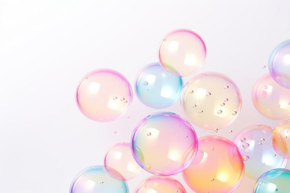 Bubble backgrounds balloon sphere. AI generated Image by rawpixel.