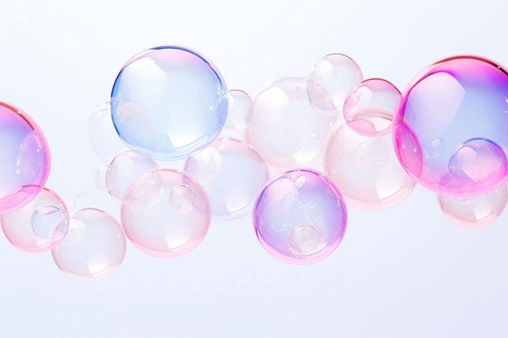 Bubble backgrounds sphere soap. AI generated Image by rawpixel.