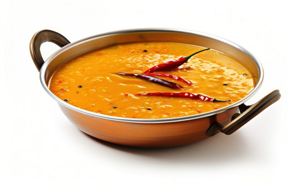 Sambar curry food stew. AI generated Image by rawpixel.