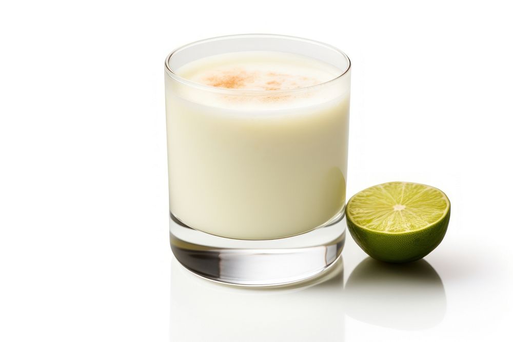 Pisco sour drink juice fruit. 