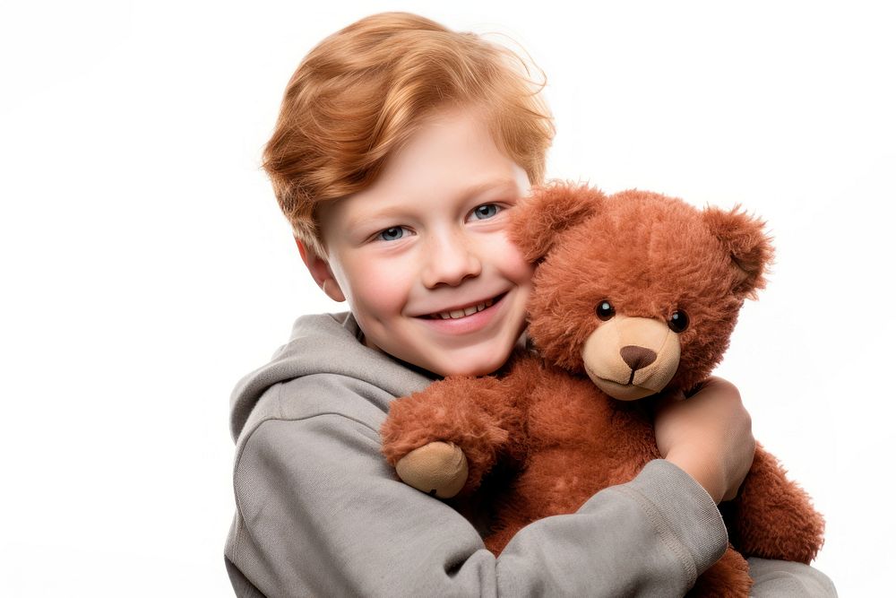 Teddy bear photography portrait happy. AI generated Image by rawpixel.
