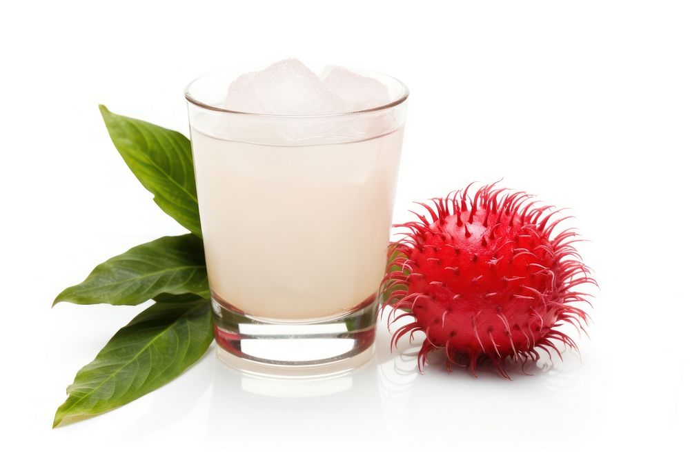 Rambutan cocktail fruit drink. AI generated Image by rawpixel.