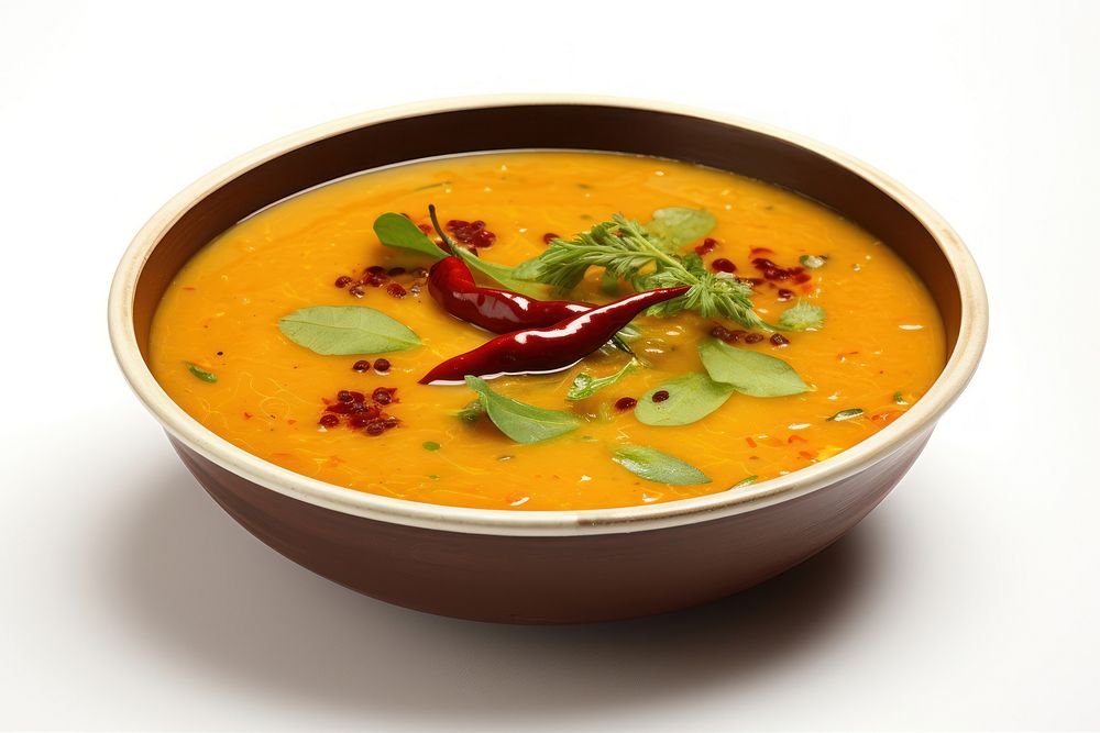 Sambar curry food meal. AI generated Image by rawpixel.