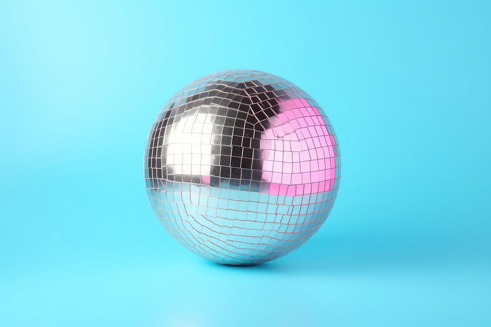 Ball sphere silver shiny. AI generated Image by rawpixel.