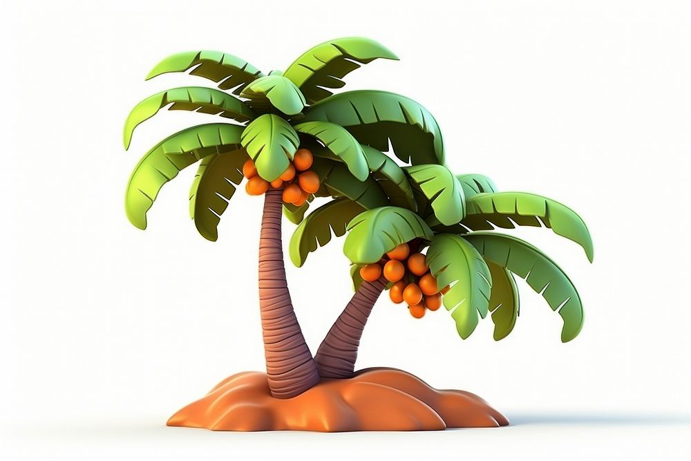 Tree cartoon nature plant. AI generated Image by rawpixel.