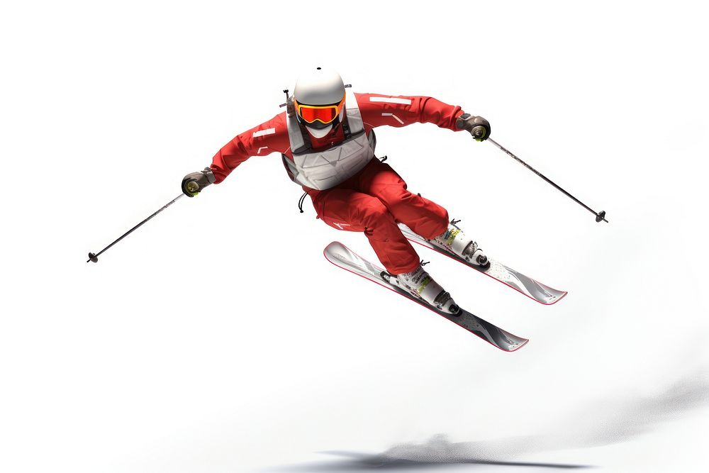 Skiing jumping sports helmet. AI generated Image by rawpixel.