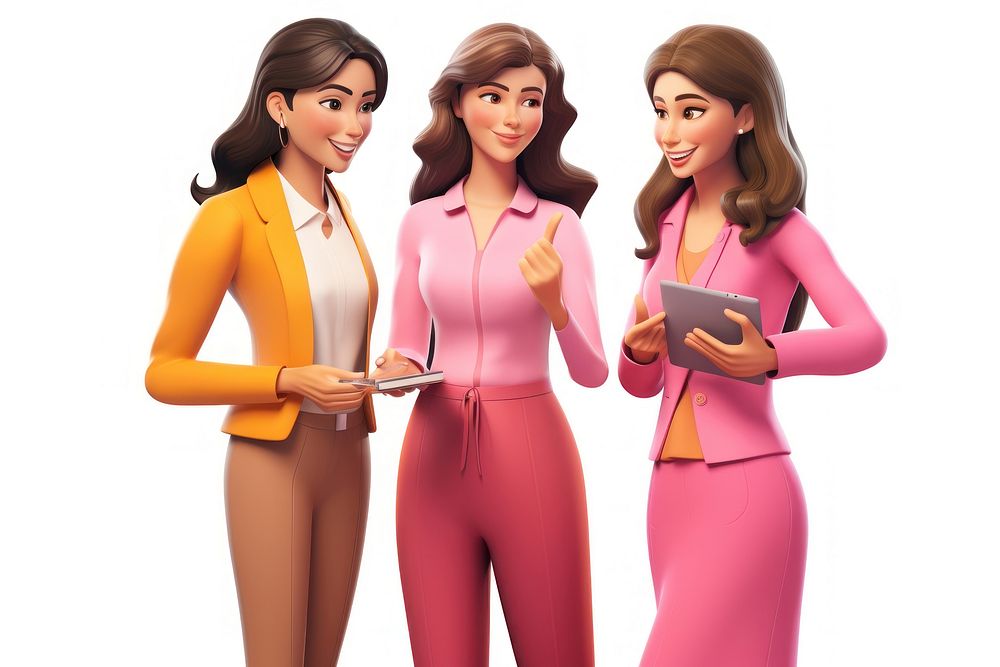 Cartoon adult women doll. AI generated Image by rawpixel.