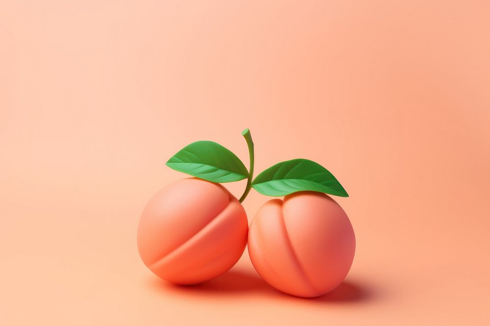 Apricot peach plant food. AI generated Image by rawpixel.