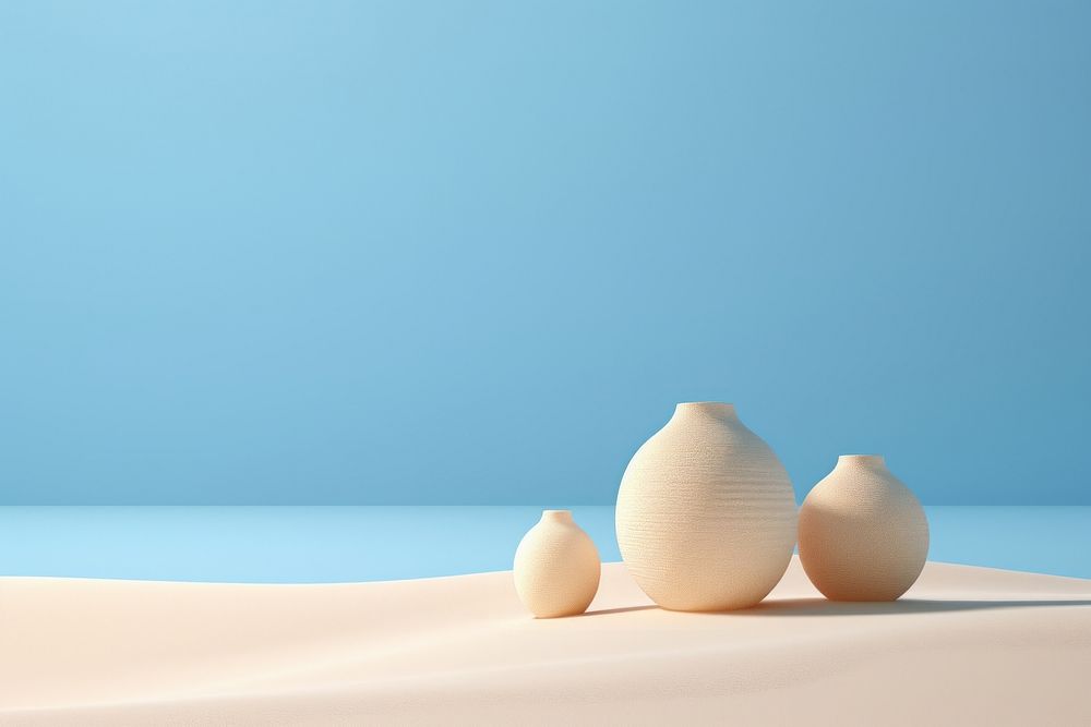 Pottery clay simplicity cantaloupe. AI generated Image by rawpixel.