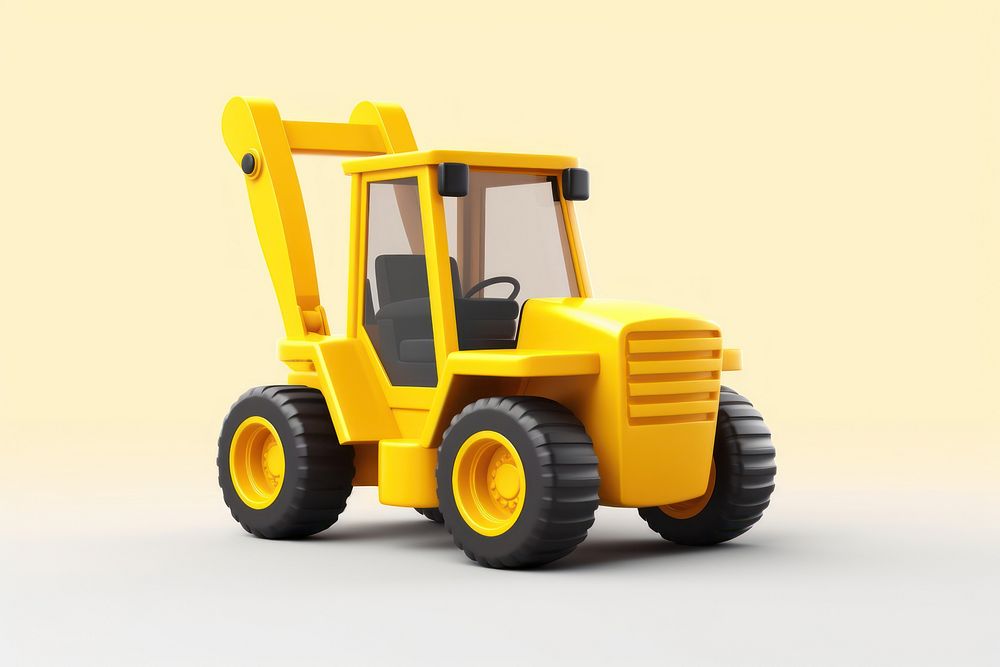 Bulldozer wheel machinery equipment. AI generated Image by rawpixel.