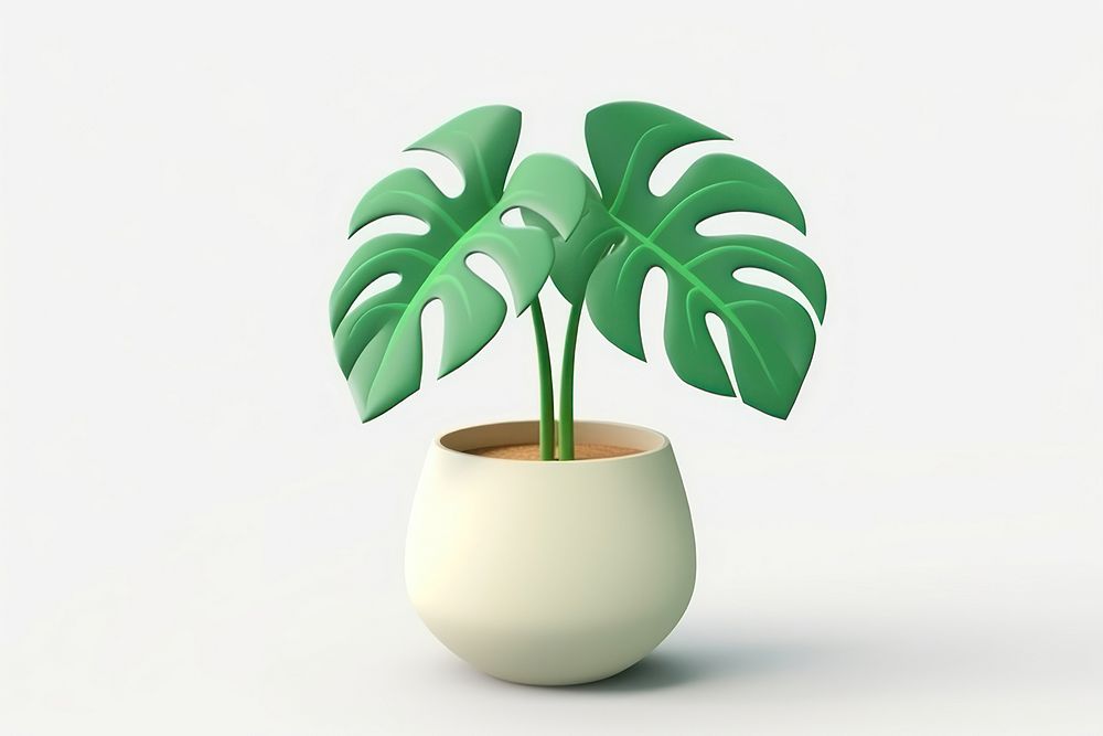 Blossom plant leaf vase. AI generated Image by rawpixel.