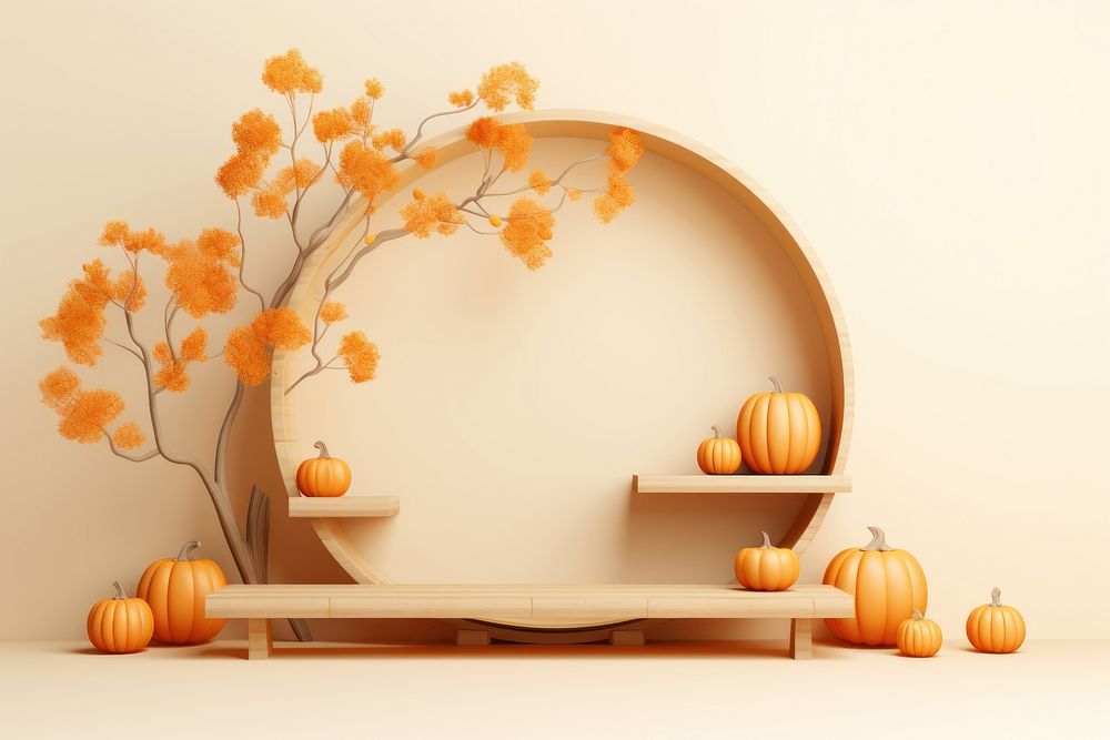 Vegetable pumpkin autumn plant. AI generated Image by rawpixel.