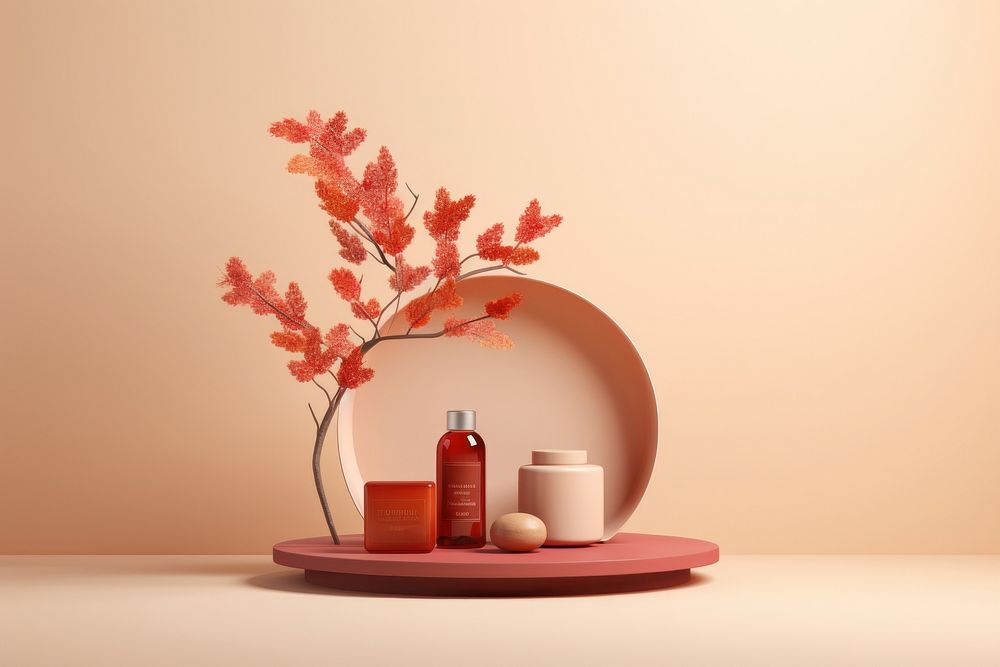 Autumn plant decoration furniture. AI generated Image by rawpixel.