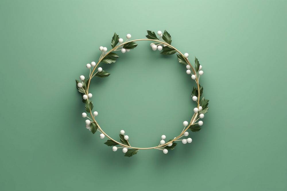 Jewelry wreath celebration accessories. AI generated Image by rawpixel.