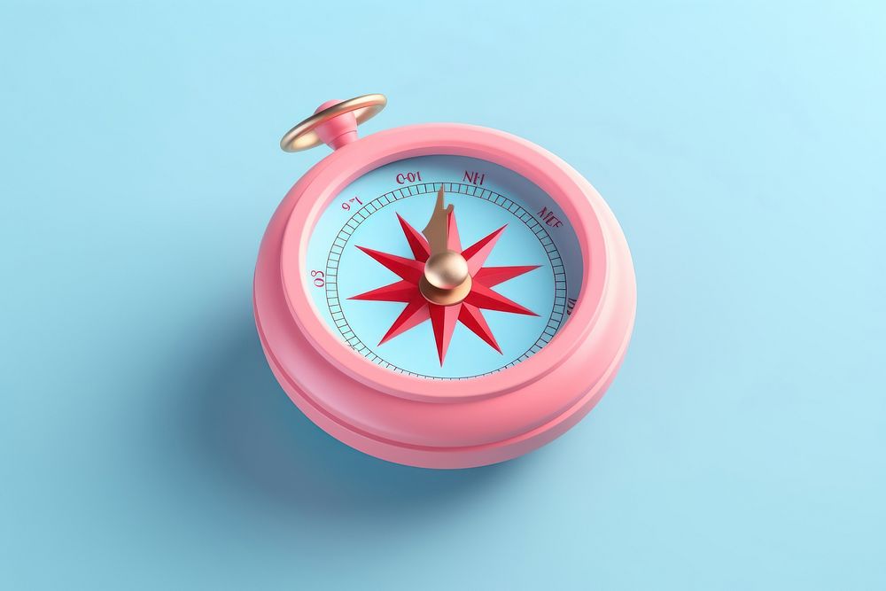 Compass accessories accessory accuracy. AI generated Image by rawpixel.