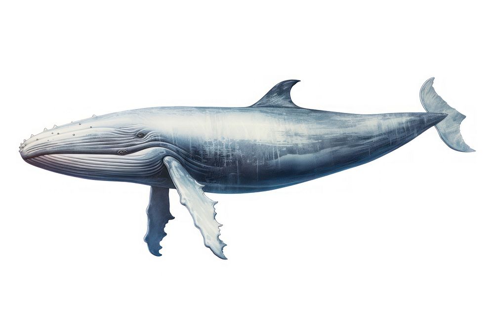 Whale animal mammal shark. AI generated Image by rawpixel.