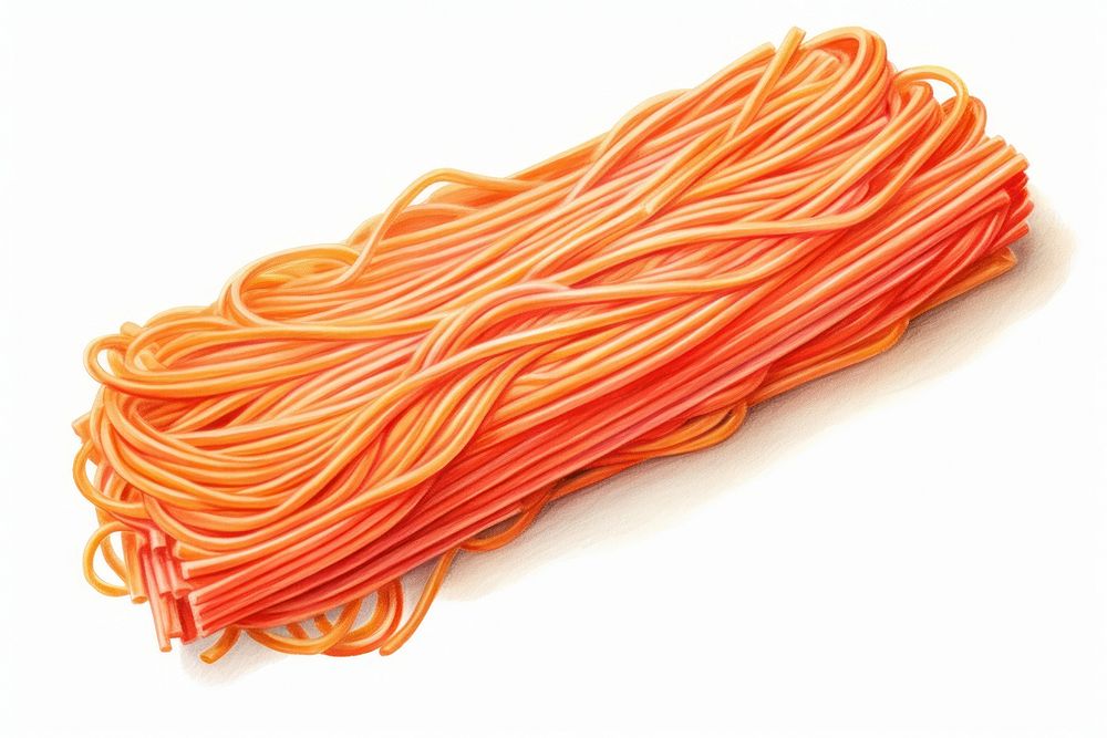 Spaghetti noodle pasta food. AI generated Image by rawpixel.