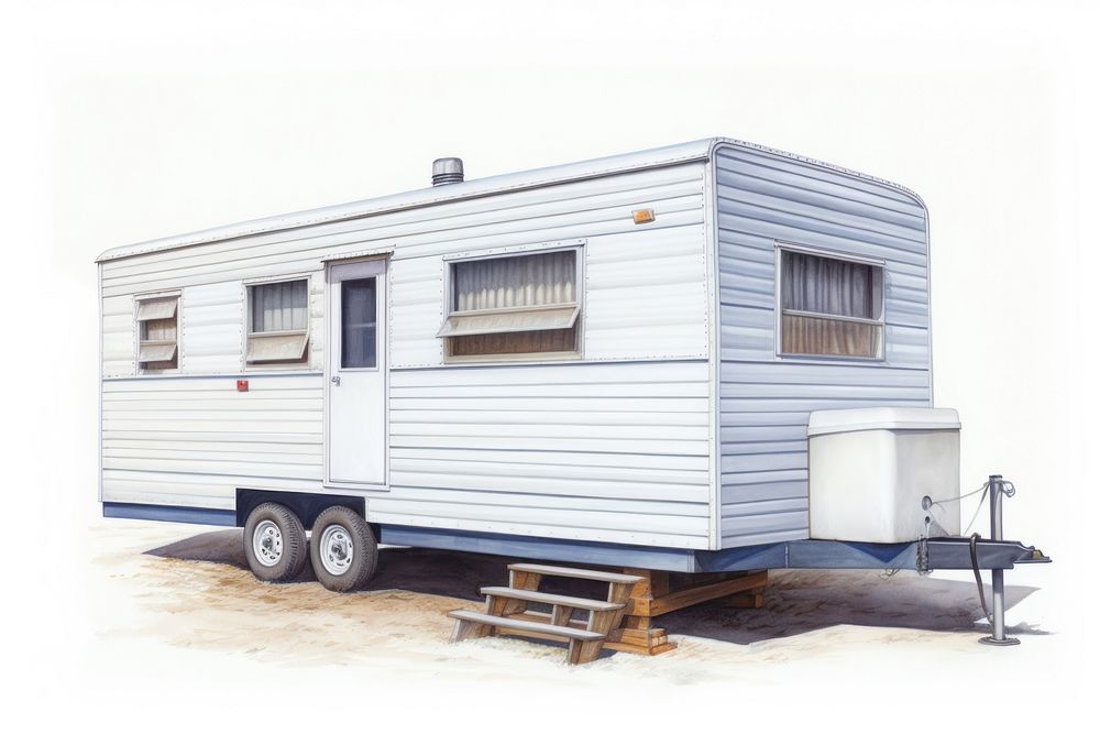 House architecture building trailer. AI generated Image by rawpixel.
