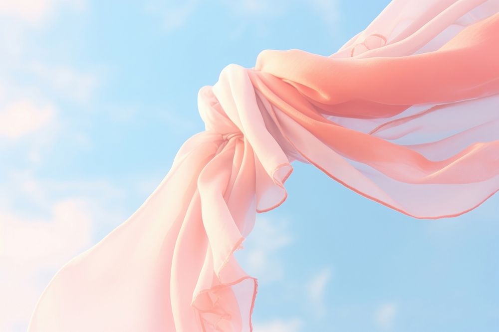 Silk sky sunlight softness. AI generated Image by rawpixel.