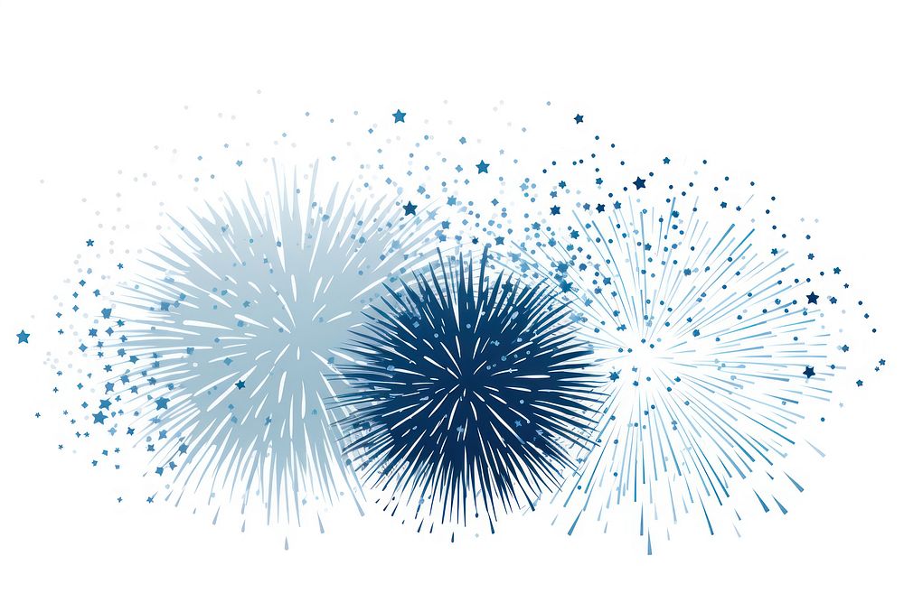 Fireworks backgrounds white background celebration. AI generated Image by rawpixel.