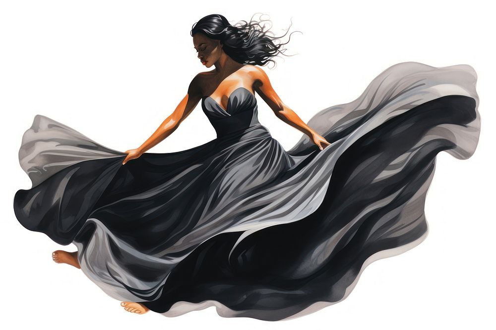 Dancing dress fashion adult. AI generated Image by rawpixel.