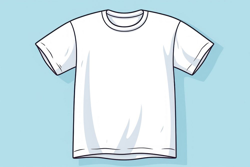 T-shirt white appliance clothing. AI generated Image by rawpixel.