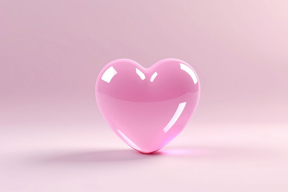 Heart pink jewelry balloon. 