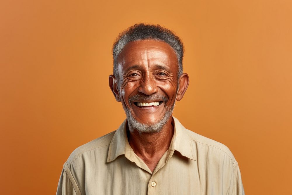Smiling adult smile man. AI generated Image by rawpixel.