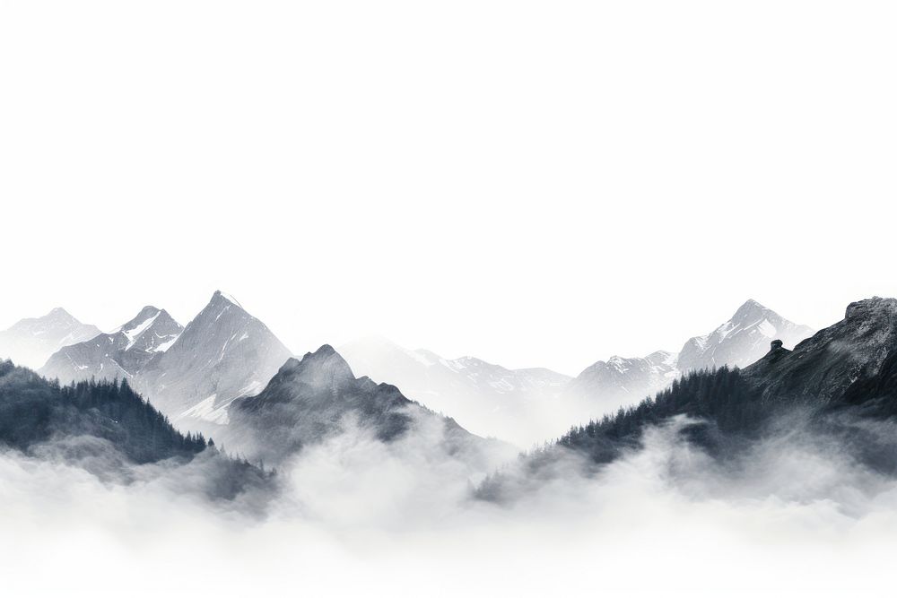 Mountain landscape outdoors nature. AI generated Image by rawpixel.