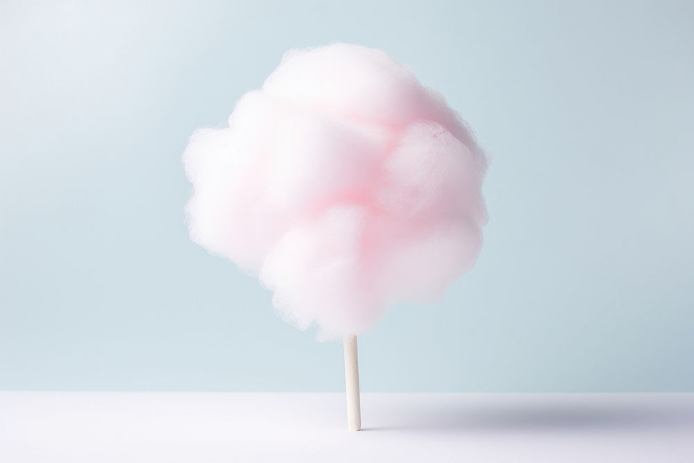Candy lollipop cotton white. AI generated Image by rawpixel.