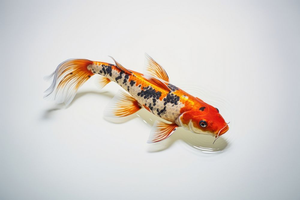 Animal fish koi carp. 