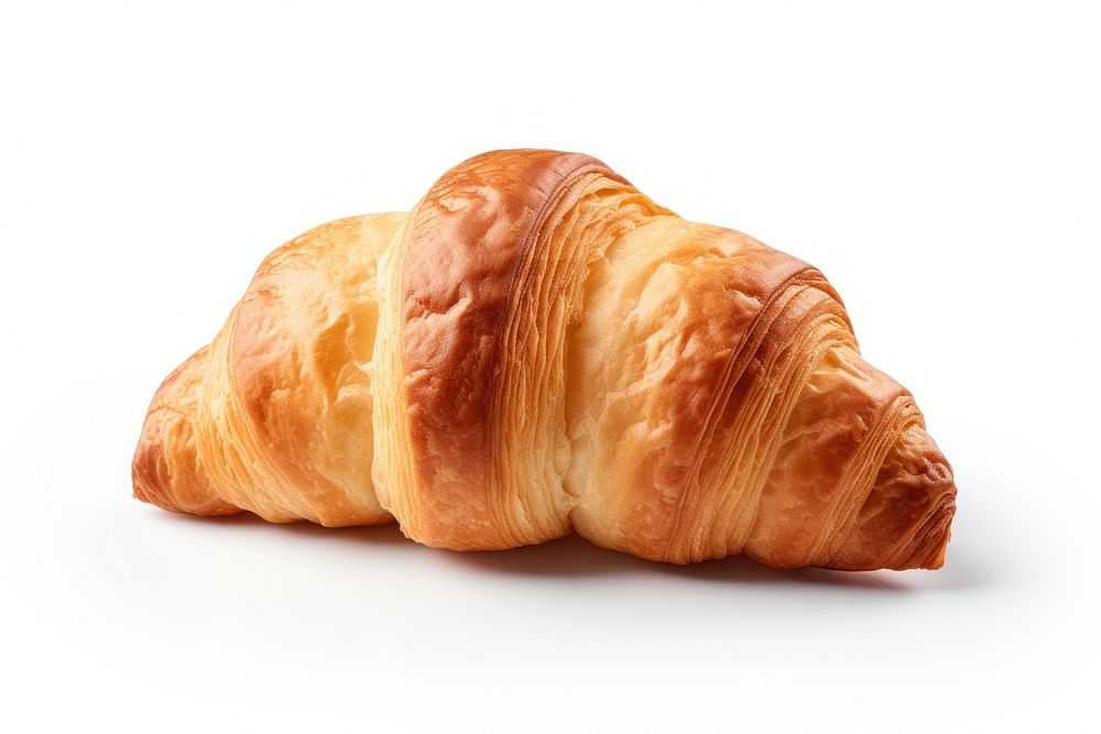 Croissant bread food viennoiserie. AI generated Image by rawpixel.