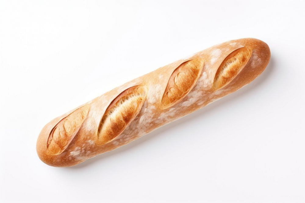 Baguette bread food viennoiserie. AI generated Image by rawpixel.