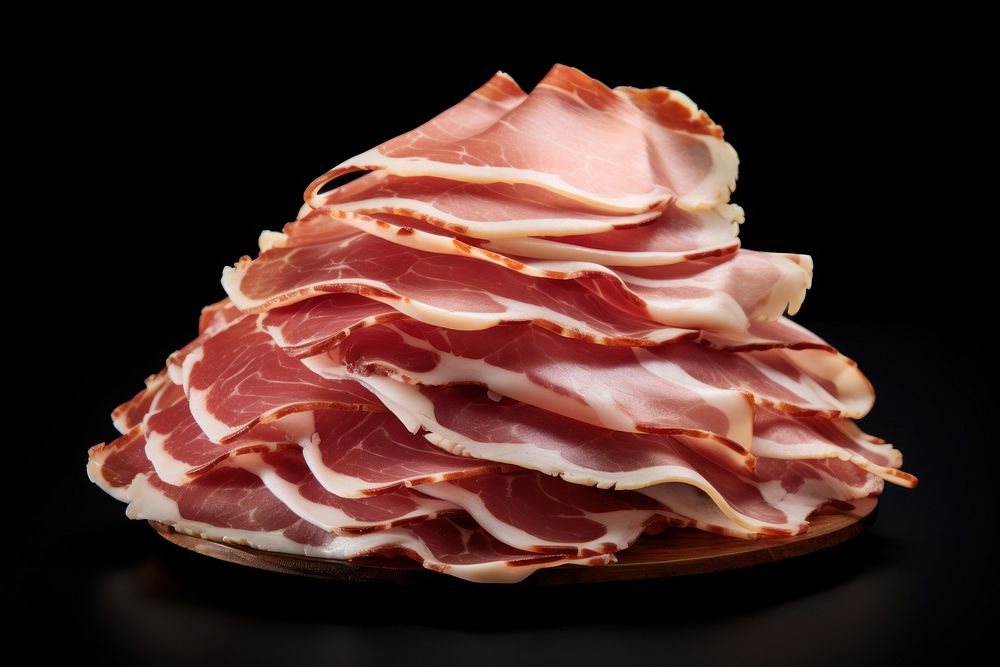 Ham food pork meat. AI generated Image by rawpixel.