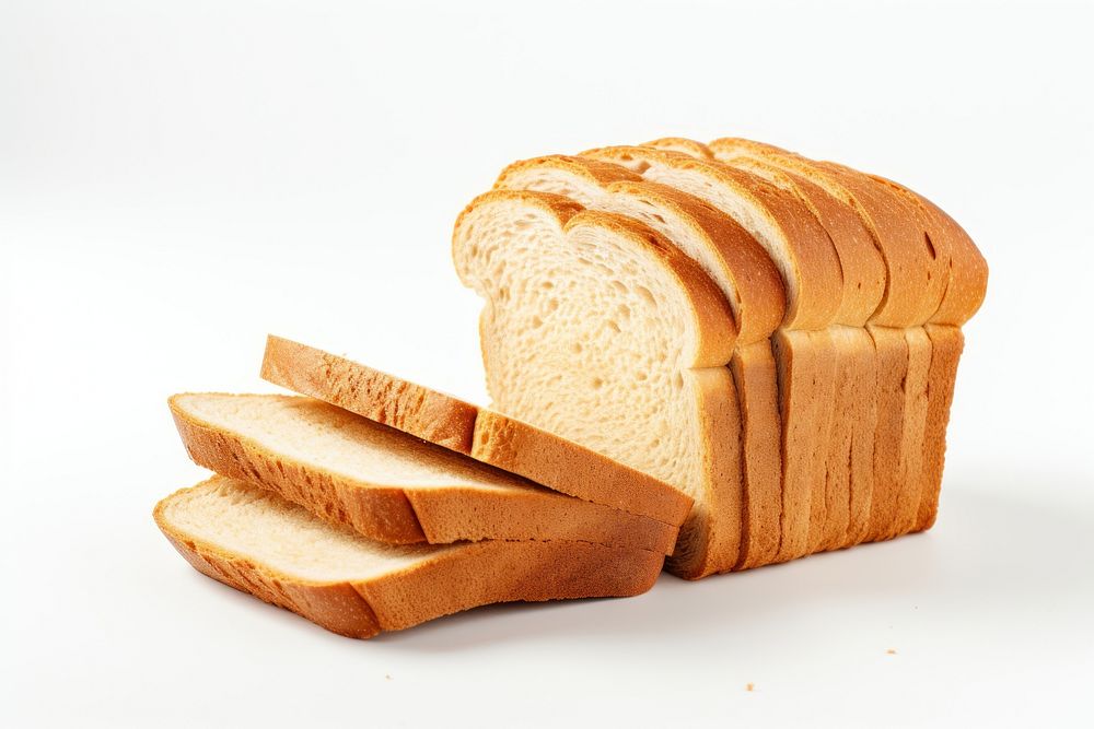 Bread sliced food sliced bread. AI generated Image by rawpixel.