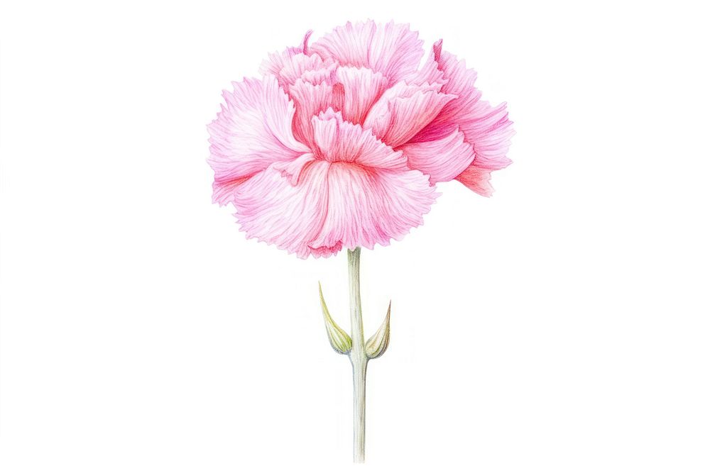 Flower carnation plant inflorescence. Premium Photo Illustration