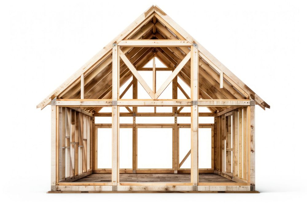 Wood architecture building lumber. AI generated Image by rawpixel.