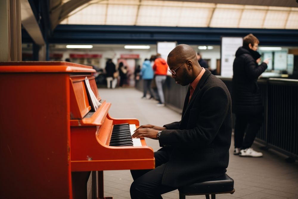 Piano keyboard musician pianist. 