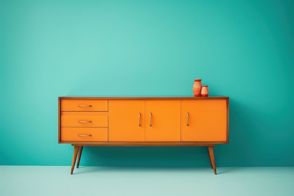 Furniture cabinet sideboard drawer. 